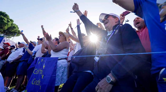 Europe's Ryder Cup fans have been out in full force this week.